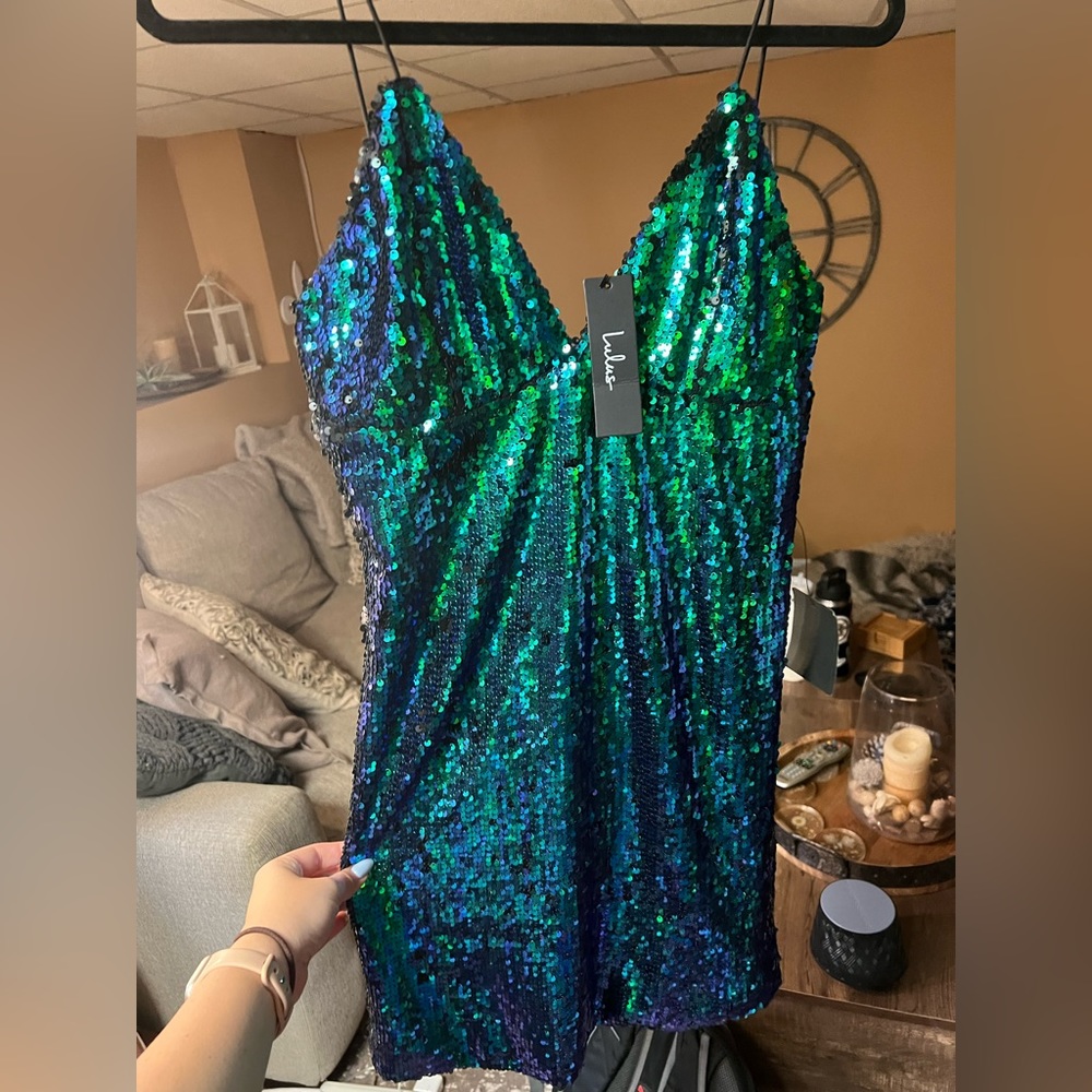 Lulus mini dress - super cute bought it for a bachelorette and never wore it !